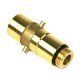 Bayonet LPG adapter Ø22 mm (W21,8), brass
