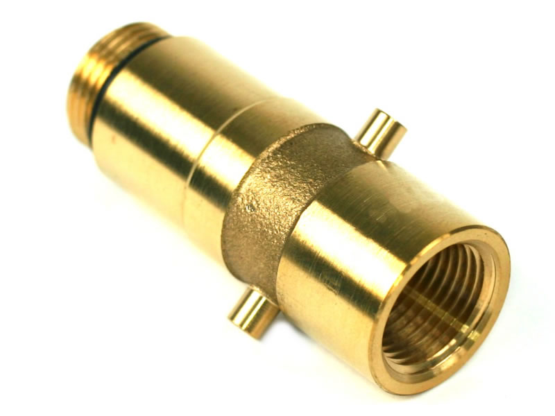 Bayonet LPG adapter Ø22 mm (W21,8), brass