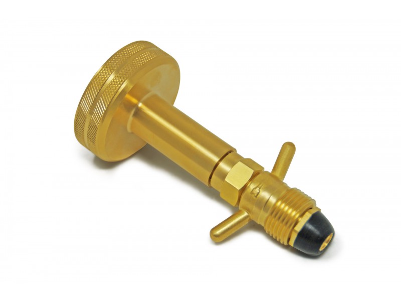 DISH Gas cylinder adapter Camping gas adapter 0.880-14 NGO LH (G.10) - 113 mm