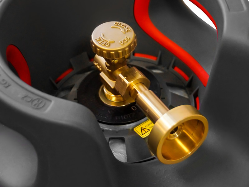 DISH FILLING POINT ADAPTER FOR GAS BOTTLES 11 KG W21,8