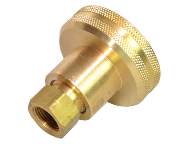 DISH FILLING POINT ADAPTER FOR GAS BOTTLES 4 KG -THREAD G3/8"