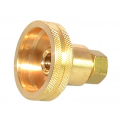 DISH FILLING POINT ADAPTER FOR GAS BOTTLES 4 KG -THREAD G3/8"