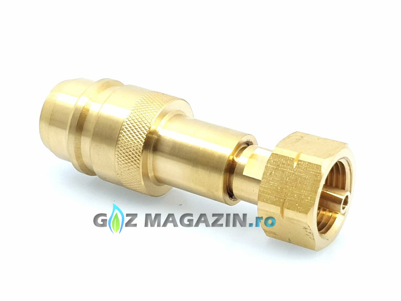 GAS CYLINDER 11 KG EUROCONECTOR FILLING POINT ADAPTER W21,8X1/14"