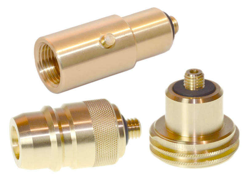 3 ADAPTERS SET (ACME, BAYONET, EUROCONECTOR)