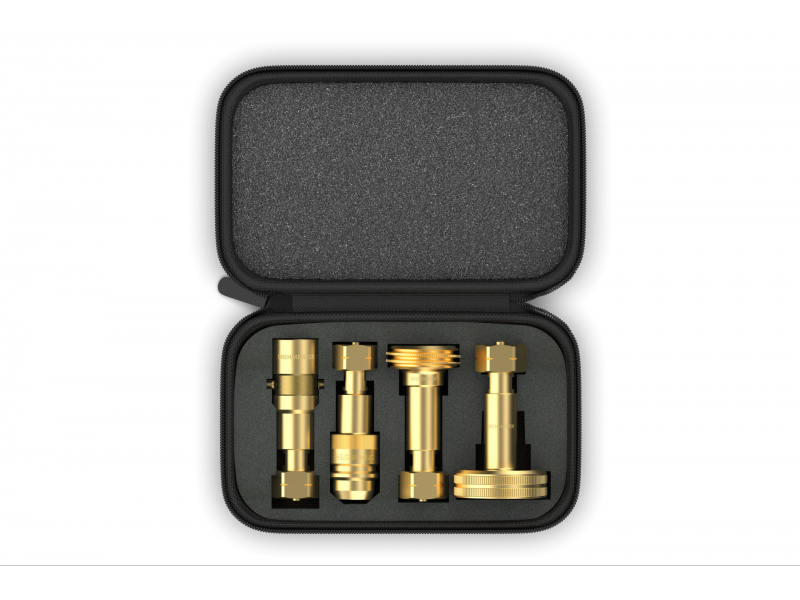 4 ADAPTERS SET - INTERNAL THREAD W21,8x1/14 FOR CAMPERS&CARAVANS (DISH, ACME, BAYONET, EUROCONECTOR)