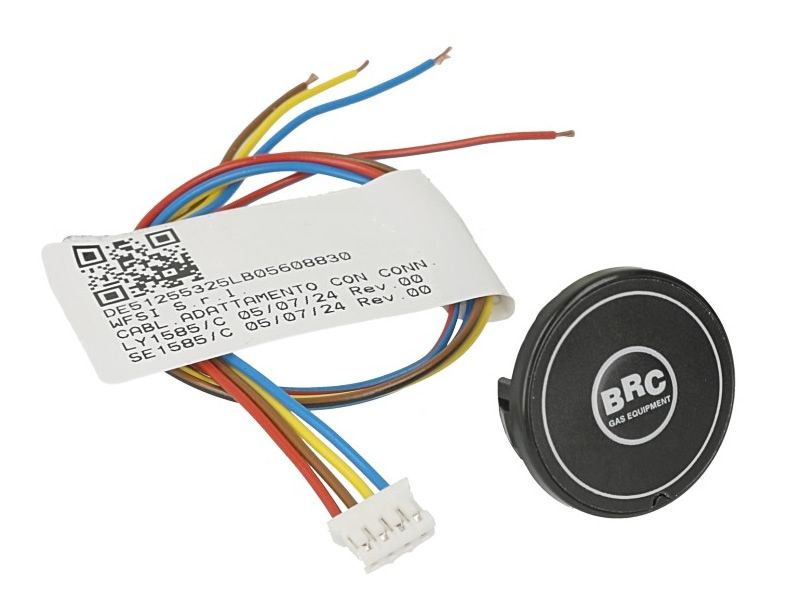 BRC switch DE802100 with 4-pole connection plug (conversion from 06LB00001988)