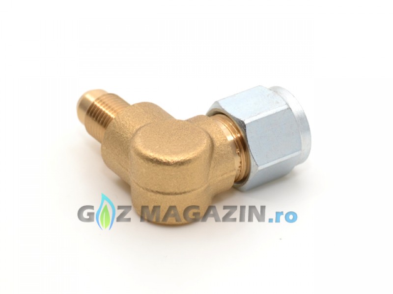 90º M10x1 CONNECTOR FOR FARO PIPE D.6 MM