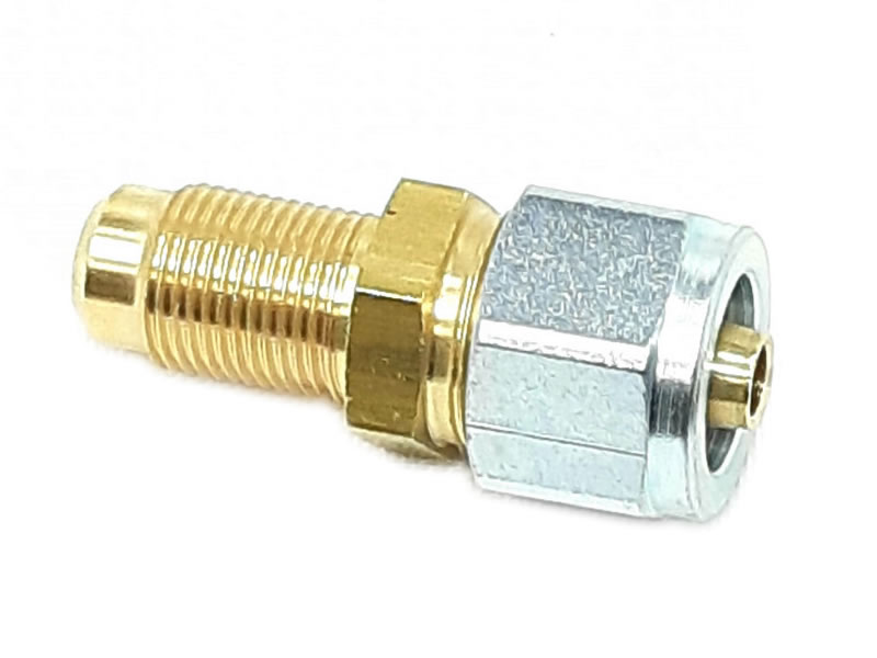 M14x1 STRAIGHT CONNECTOR FOR FARO PIPE D.8 MM