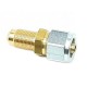 M14x1 STRAIGHT CONNECTOR FOR FARO PIPE D.8 MM