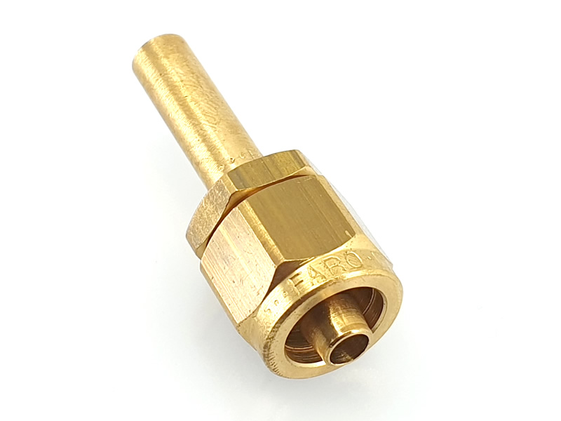 STRAIGHT CONNECTOR FOR FARO PIPE D.8 MM
