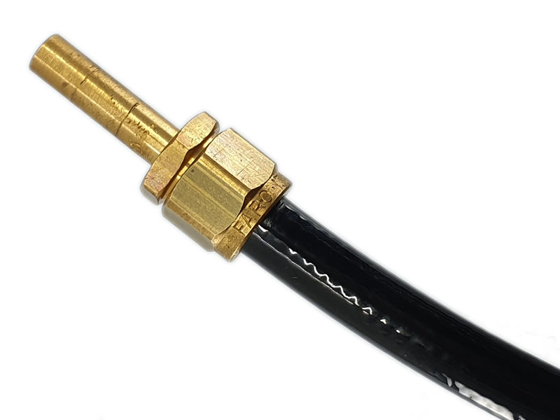 STRAIGHT CONNECTOR FOR FARO PIPE D.6 MM