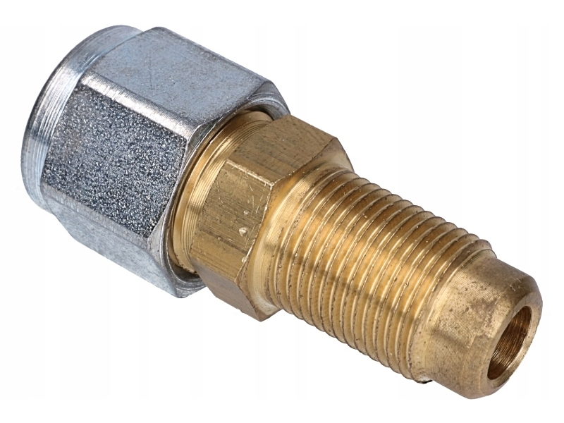 M12x1 STRAIGHT CONNECTOR FOR FARO PIPE D.6 MM