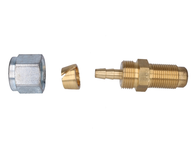 M12x1 STRAIGHT CONNECTOR FOR FARO PIPE D.6 MM