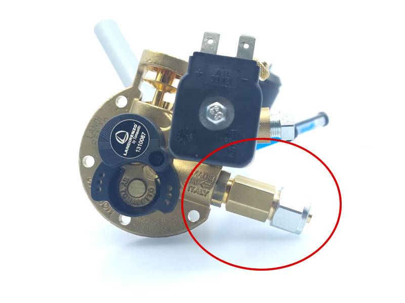 G 1/4″ STRAIGHT CONNECTOR FOR FARO PIPE D.8 MM