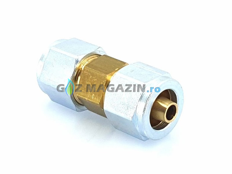 THERMOPLASTIC PIPE COUPLING D. 8X8 MM