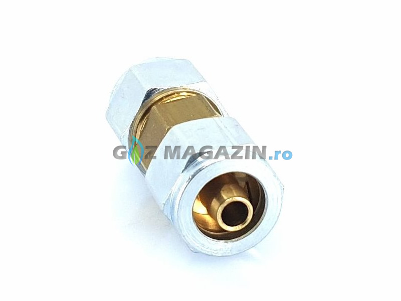 THERMOPLASTIC PIPE COUPLING D. 8X8 MM