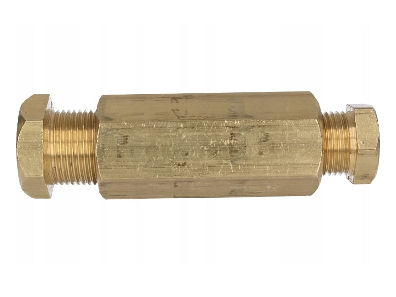 COPPER PIPE COUPLING D. 10 TO 8 MM