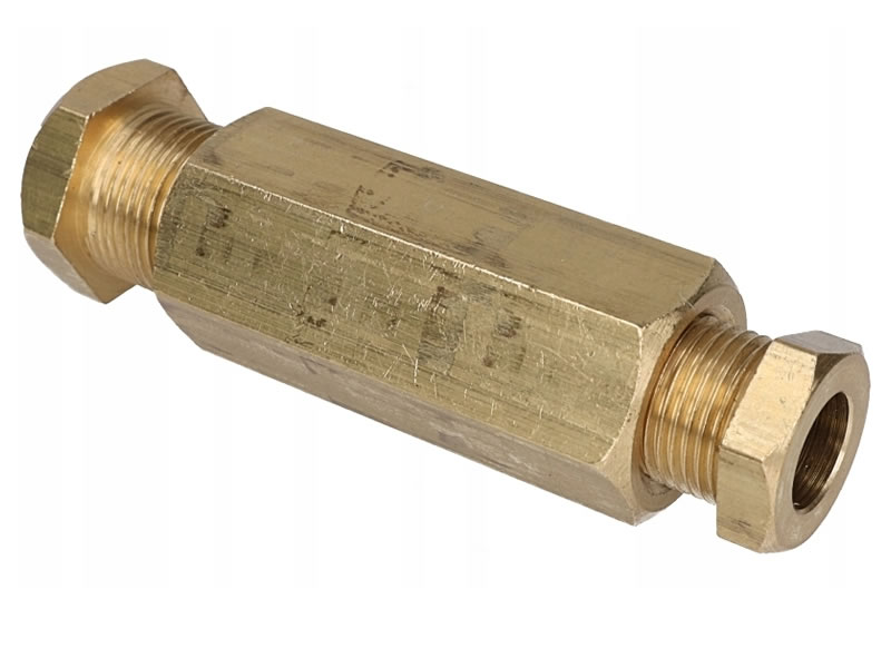 COPPER PIPE COUPLING D. 10 TO 8 MM