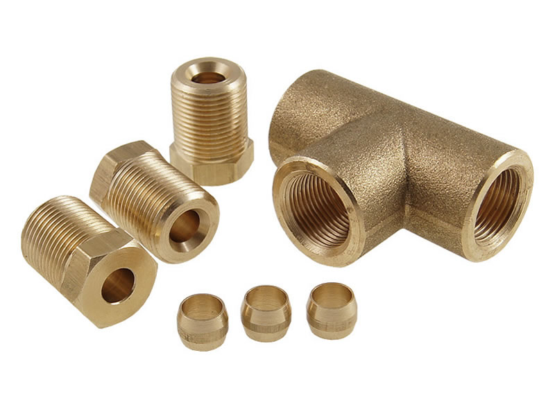 COPPER PIPE T COUPLING Ø6X6X6 MM