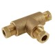 COPPER PIPE T COUPLING Ø8X8X8 MM