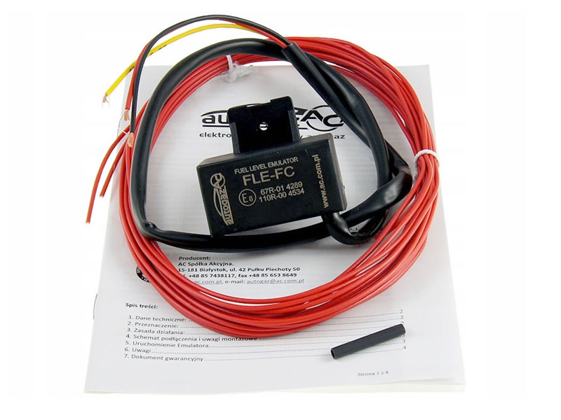 FLE-FC PETROL LEVEL EMULATOR DEVICE (FOR RENAULT, CITROEN, PEUGEOT)