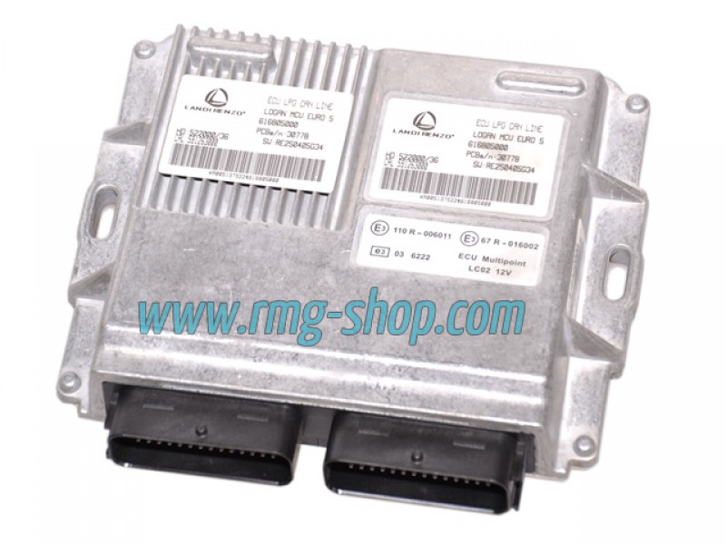 LANDI RENZO EURO 5 ECU FOR DACIA LOGAN WITH FACTORY LPG SYSTEM