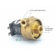 LANDI RENZO MED 71 SOLENOID VALVE MAJORED - 6X8 MM