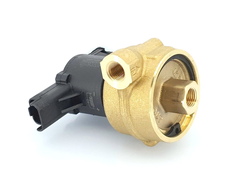 LANDI RENZO MED 71.10 SOLENOID VALVE - 6X6 MM (WITH PLUG)
