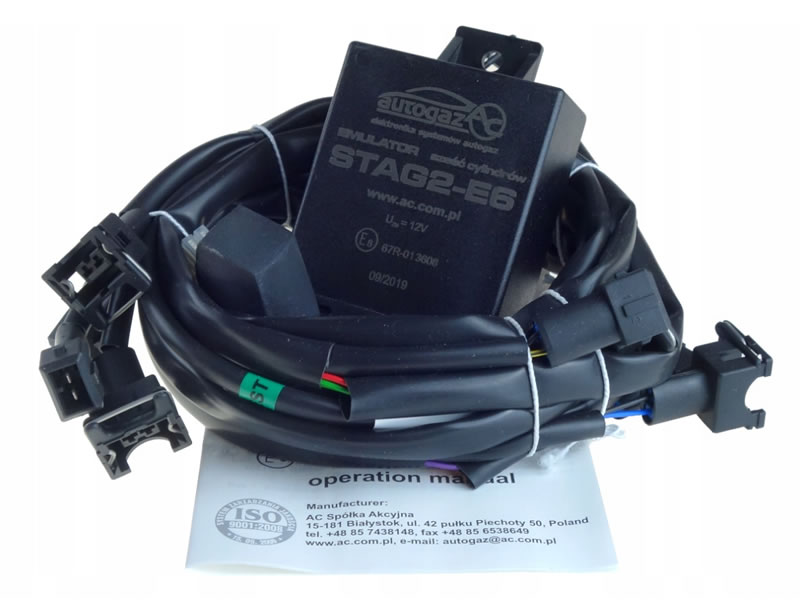 STAG 2-E6 - 6 CYLINDERS FUEL INJECTION EMULATOR