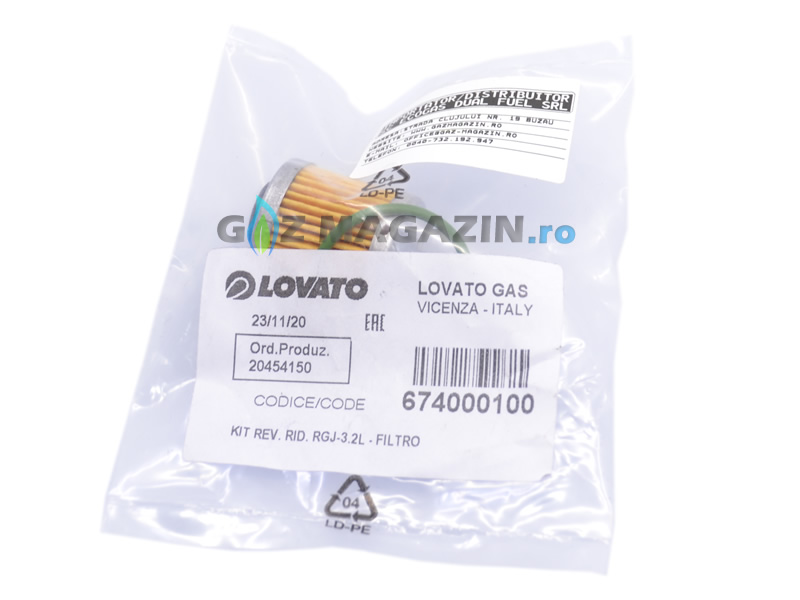 LOVATO SEQUENTIAL LPG FILTER - MEDIUM (RGJ-3.2L) OEM