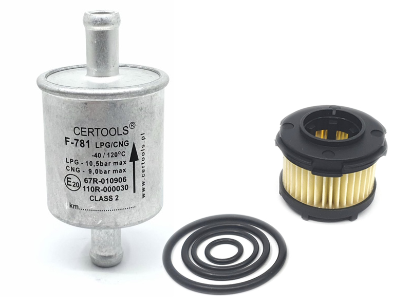 BRC LPG FILTERS SET (new model - aftermarket > 2015)