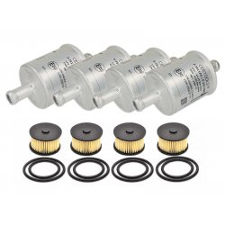 LANDI RENZO FILTERS SET FOR DACIA WITH FACTORY LPG SYSTEM (year 2020) PACK X 4 PCS (Bulpren)
