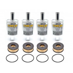 LANDI RENZO LPG FILTER PACK X 4 PCS (PAPER)