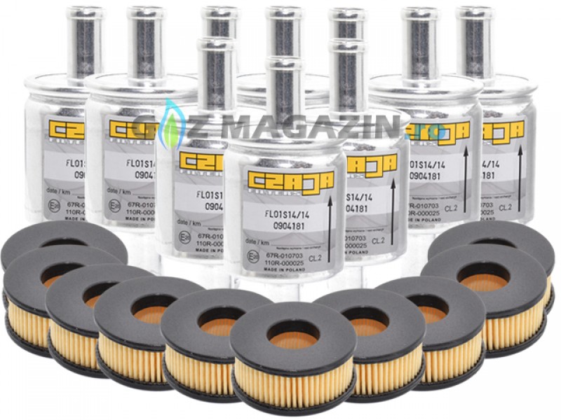 LANDI RENZO LPG FILTER PACK X 25 PCS (PAPER)