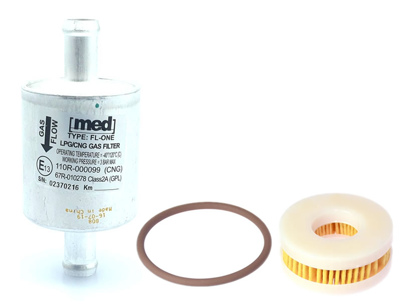 LANDI RENZO FILTERS SET FOR DACIA 1,4-1,6 WITH FACTORY LPG SYSTEM (GENUINE)