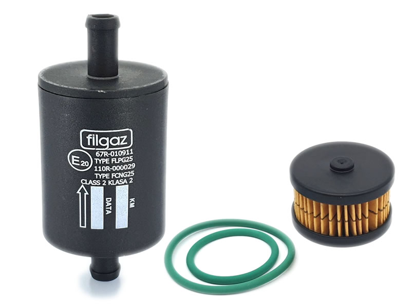 LANDI RENZO FILTERS SET FOR DACIA WITH FACTORY LPG SYSTEM (original - year 2020)  0,9TCe, 1.0TCe LOGAN 3, SANDERO 3, DUSTER 2, JOGGER