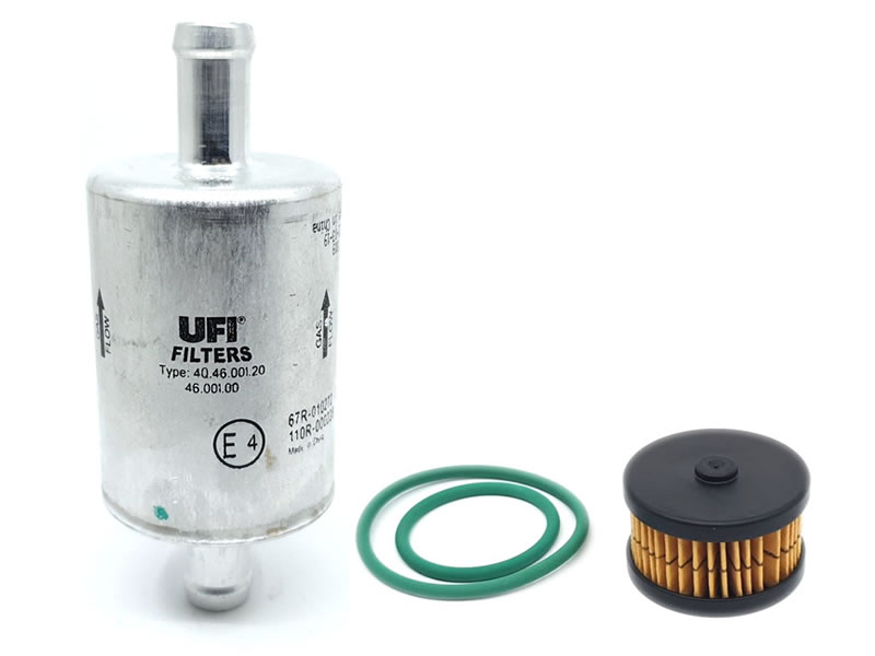 LANDI RENZO FILTERS SET FOR DACIA LOGAN 0,9 TCE WITH FACTORY LPG SYSTEM (original)