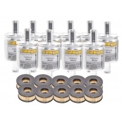 LANDI RENZO LPG FILTER PACK X 10 PCS (PAPER)