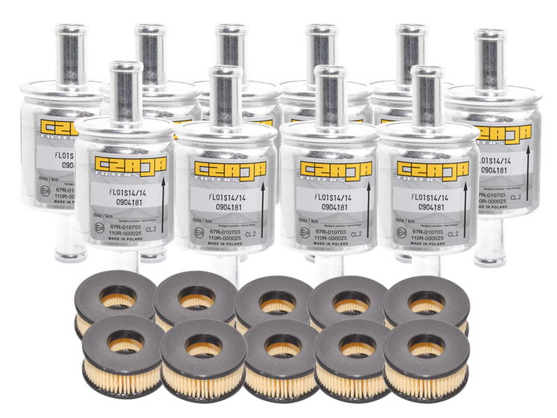 LANDI RENZO LPG FILTER PACK X 25 PCS (PAPER)