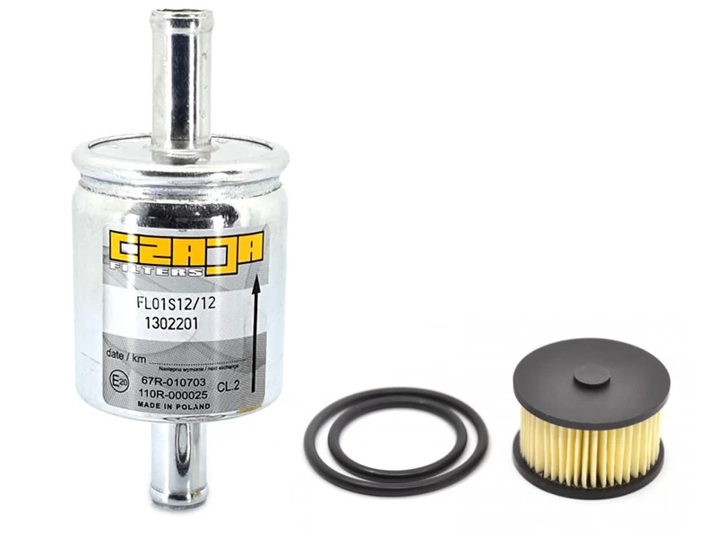 LANDI RENZO FILTERS SET FOR DACIA WITH FACTORY LPG SYSTEM (Paper) Motor 0,9TCe, 1.0TCe LOGAN 3, SANDERO 3, DUSTER 2, JOGGER