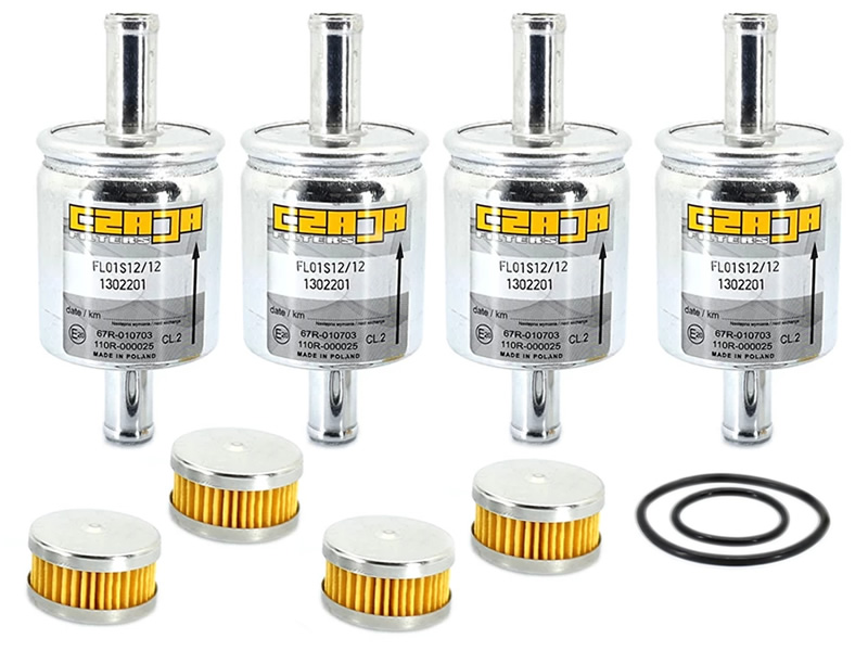 AC STAG - TOMASETTO - LPG FILTER PACK X 4 PCS (PAPER)