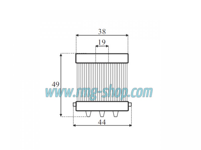 CERTOOLS FILTER CARTRIDGE  - FIBER GLASS WITH WIRE MESH