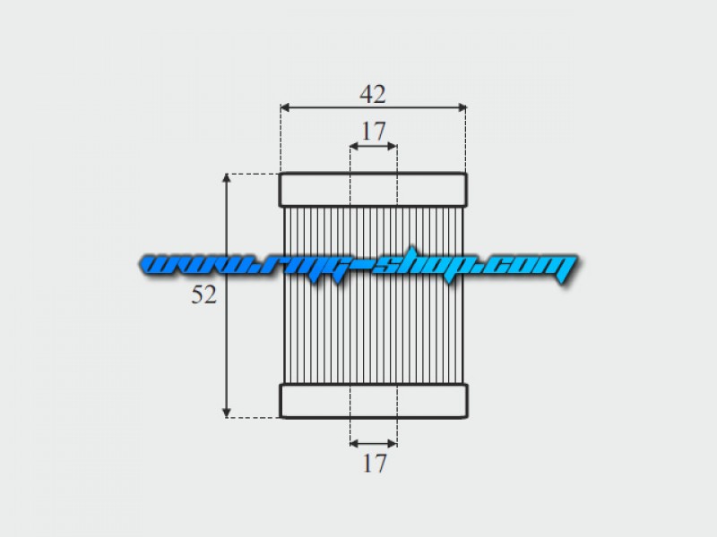 LOVATO FILTER ELEMENT - PACK X 10 PCS (POLYESTER)