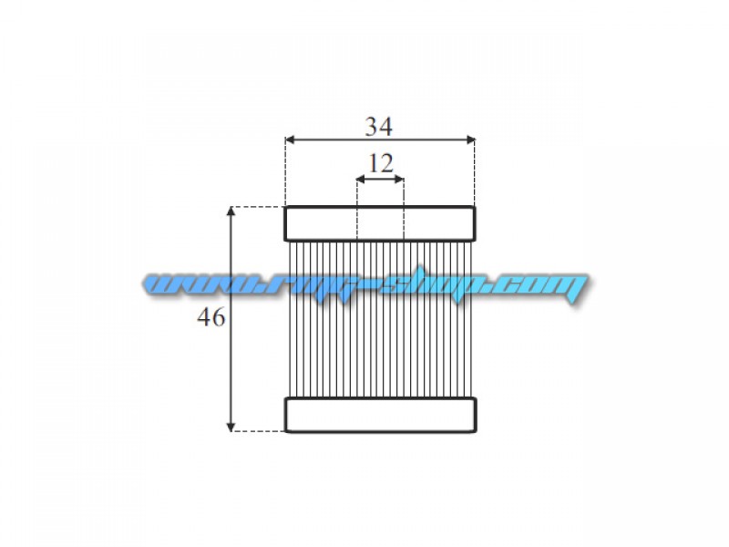 TARTARINI FGM03 FILTER CARTRIDGE WITH O-RINGS