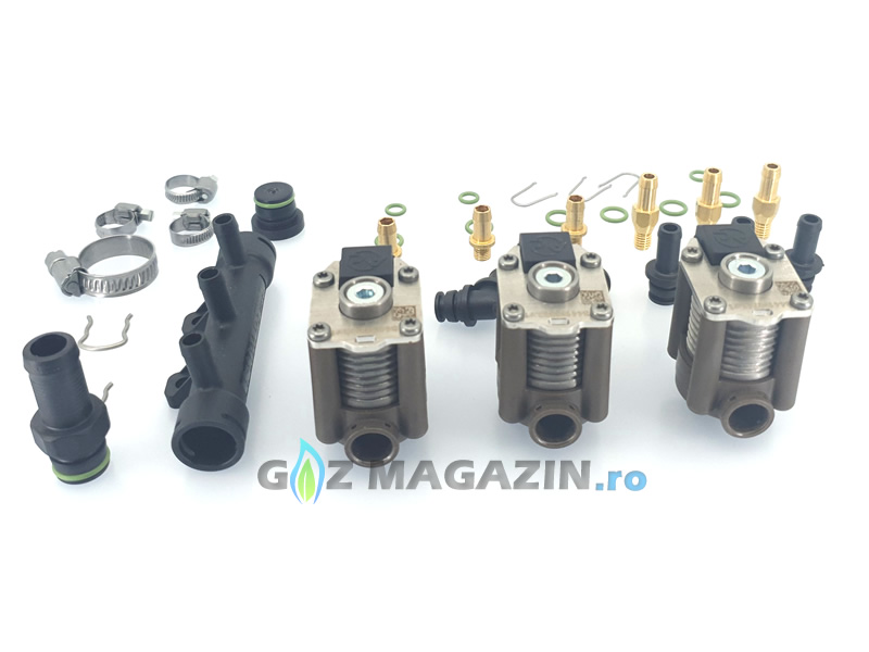 AC W03 - 3 CYLINDER INJECTOR RAIL (With manifold)