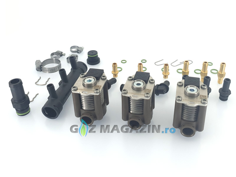 AC W03 - 3 CYLINDER INJECTOR RAIL (With manifold)