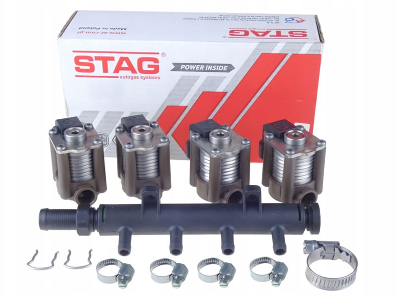 AC W03 - 4 CYLINDER INJECTOR RAIL (With manifold)