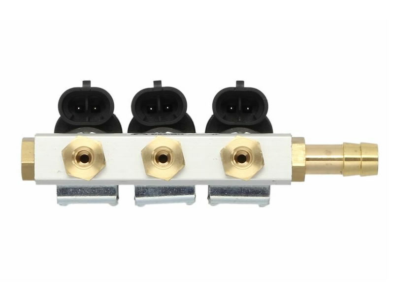 AC W01 (2 OHM) 3 CYLINDER INJECTOR RAIL