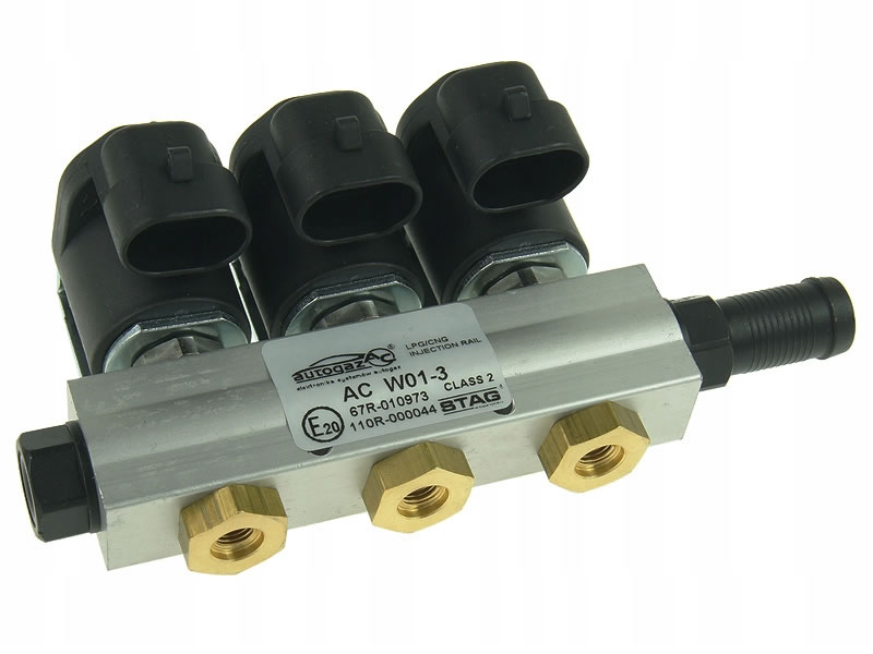 AC W01 (2 OHM) 3 CYLINDER INJECTOR RAIL