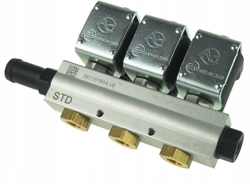 AC W01 (2 OHM) 3 CYLINDER INJECTOR RAIL